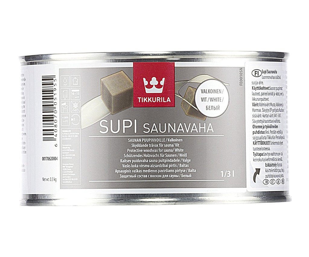 Supi Saunavaha Valkoinen 0,333L