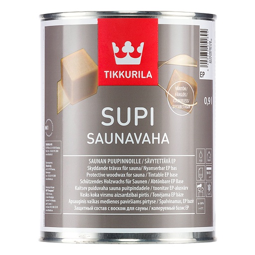 Supi Saunavaha Väritön 0,9L